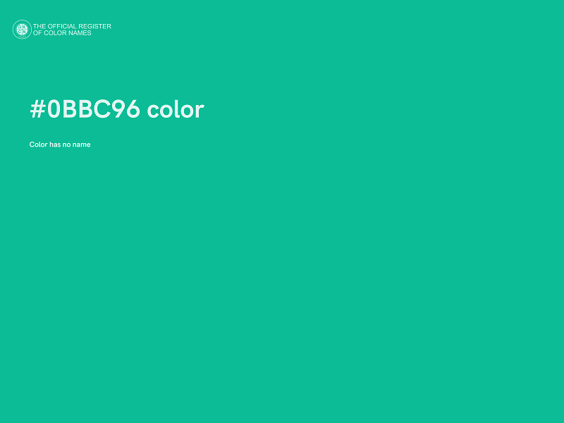 #0BBC96 color image