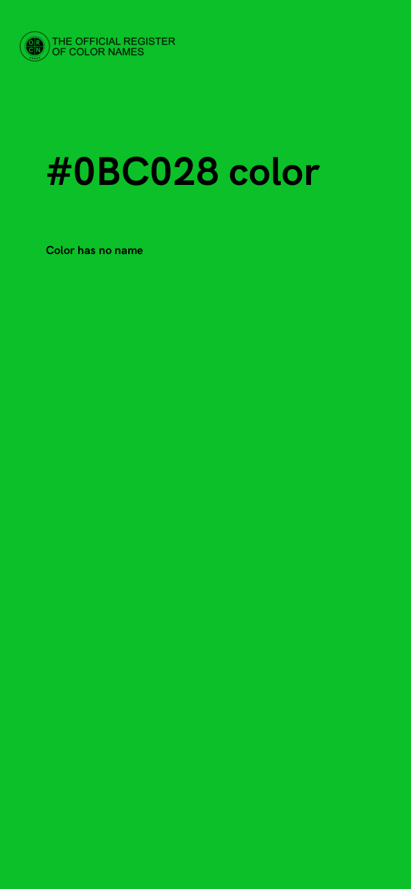 #0BC028 color image