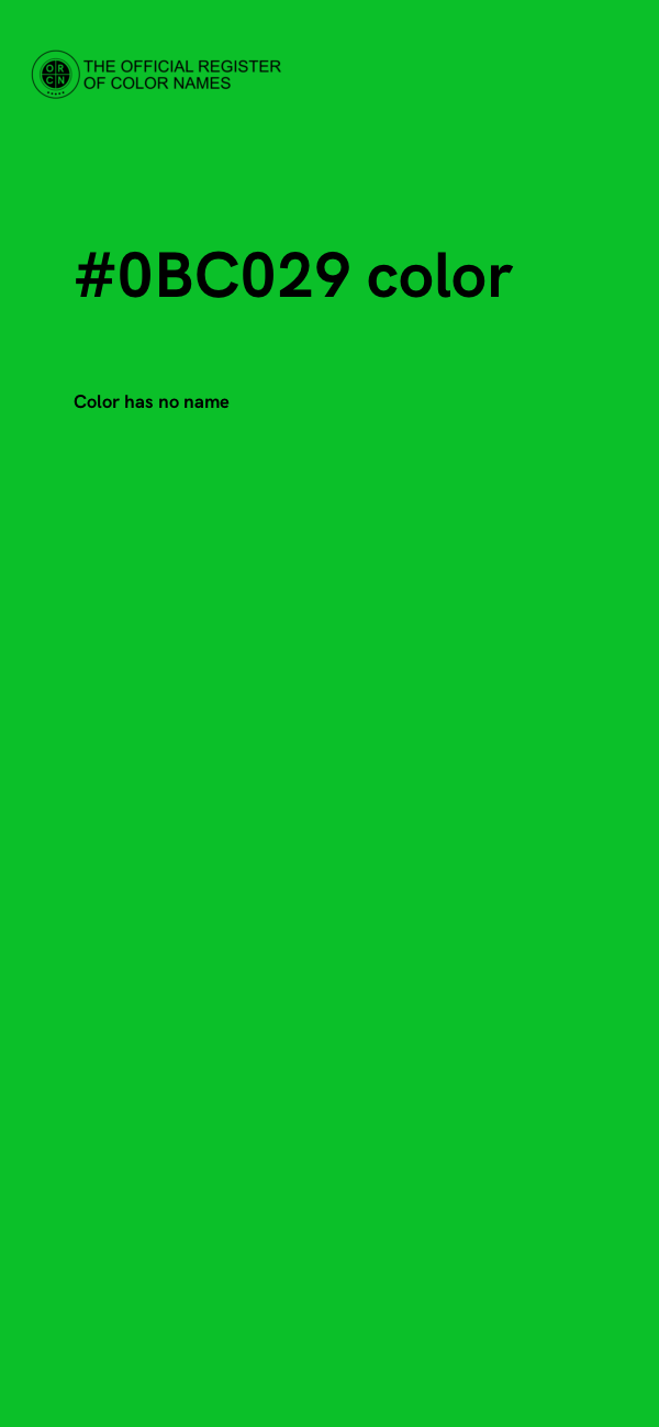 #0BC029 color image