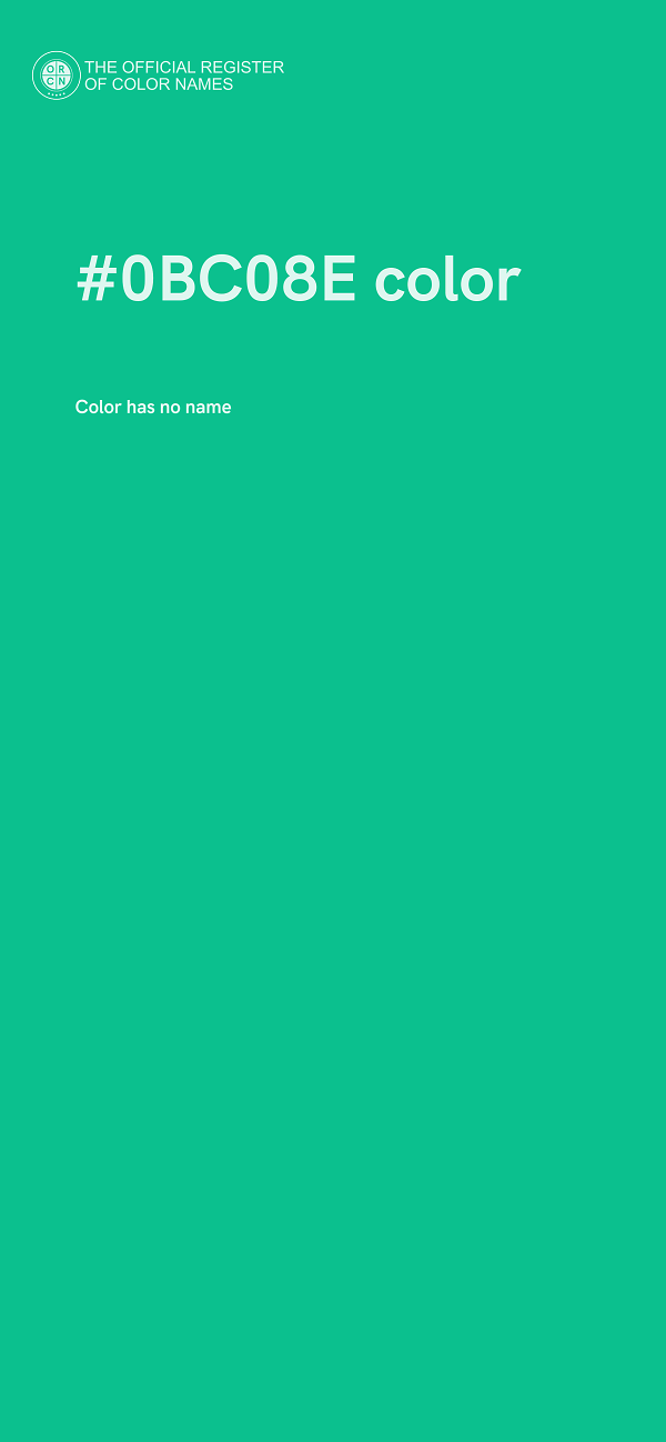 #0BC08E color image