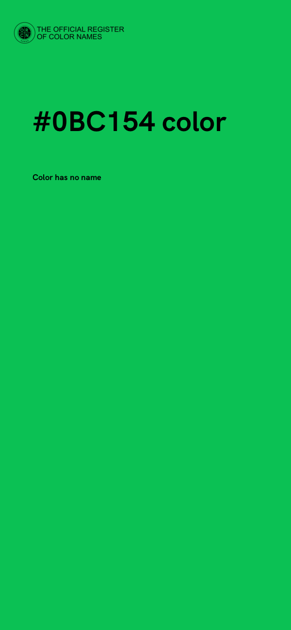 #0BC154 color image