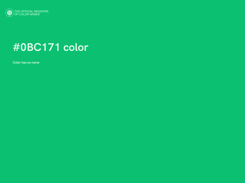 #0BC171 color image