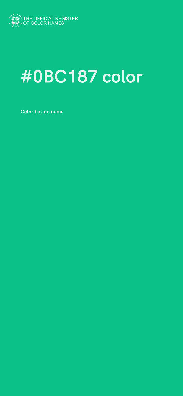 #0BC187 color image
