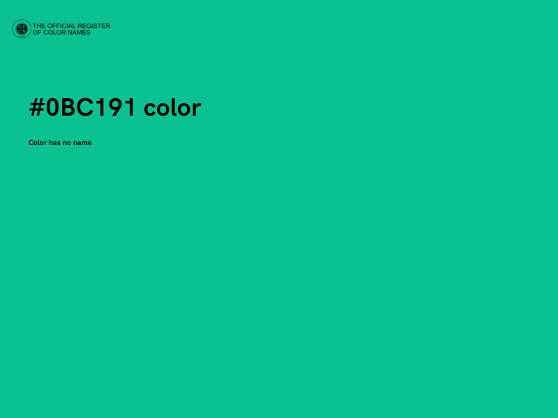 #0BC191 color image