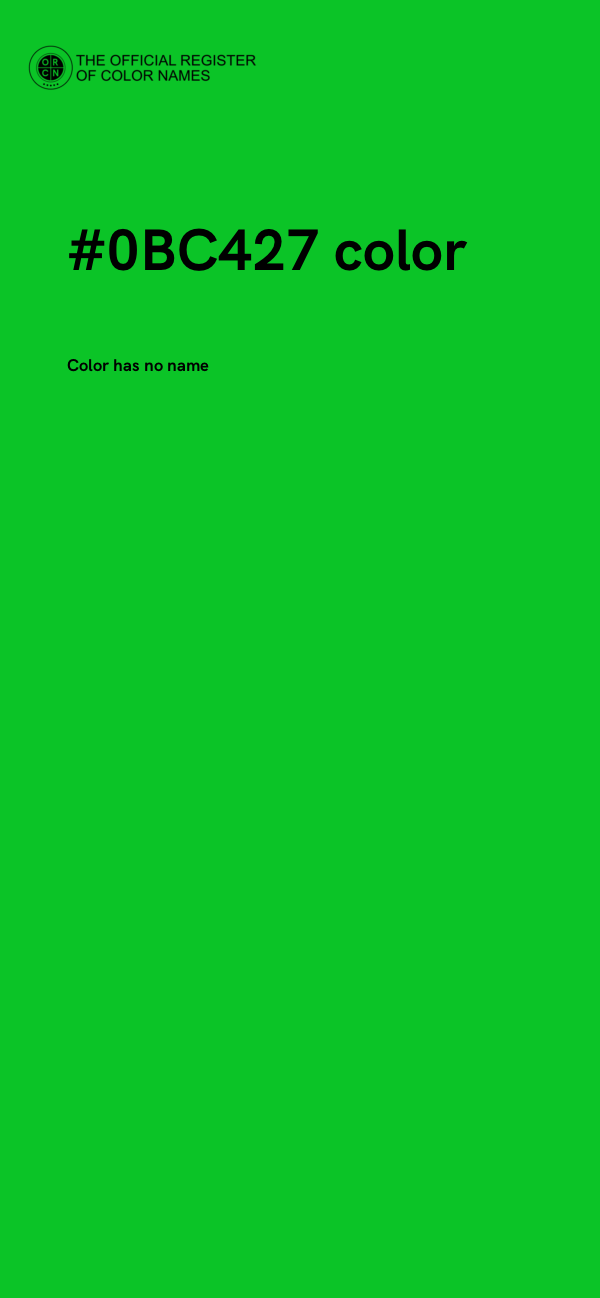 #0BC427 color image