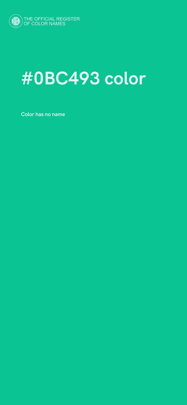 #0BC493 color image