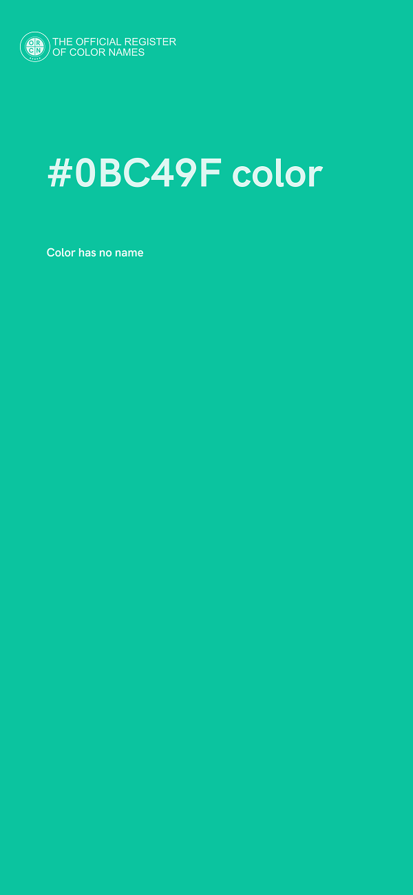 #0BC49F color image