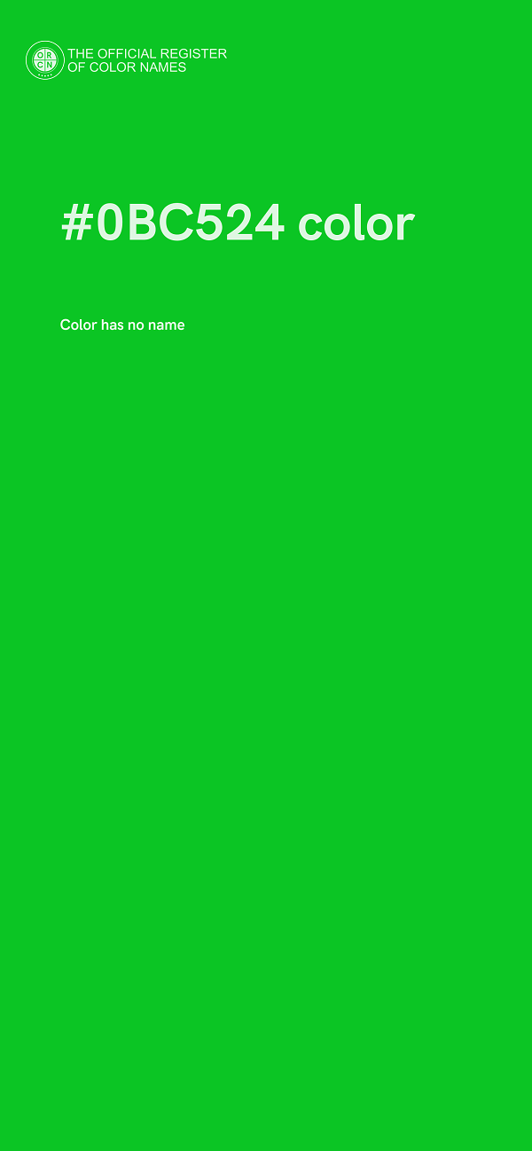 #0BC524 color image