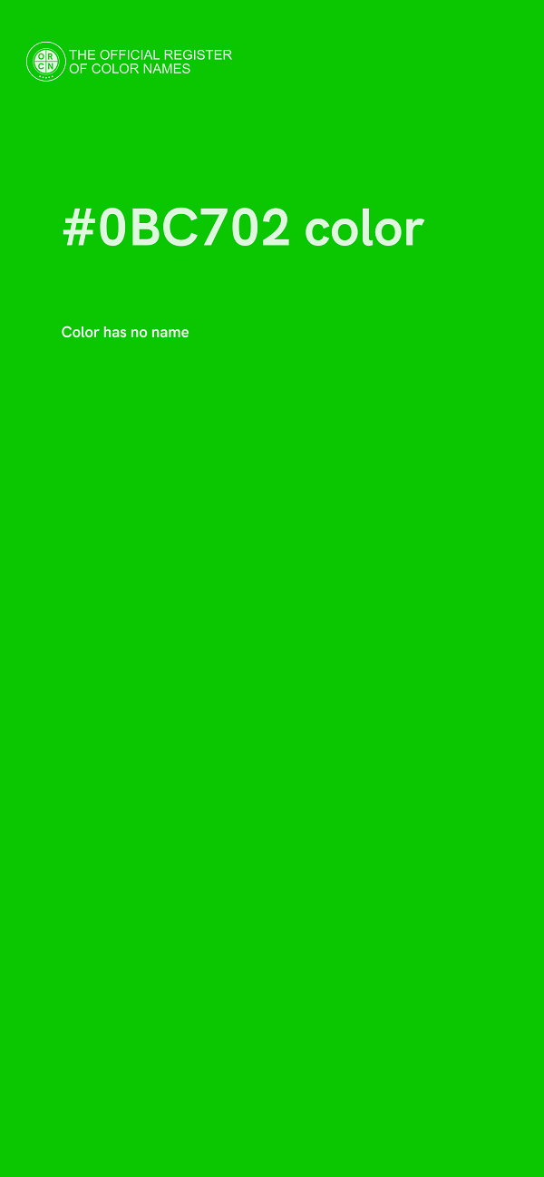 #0BC702 color image