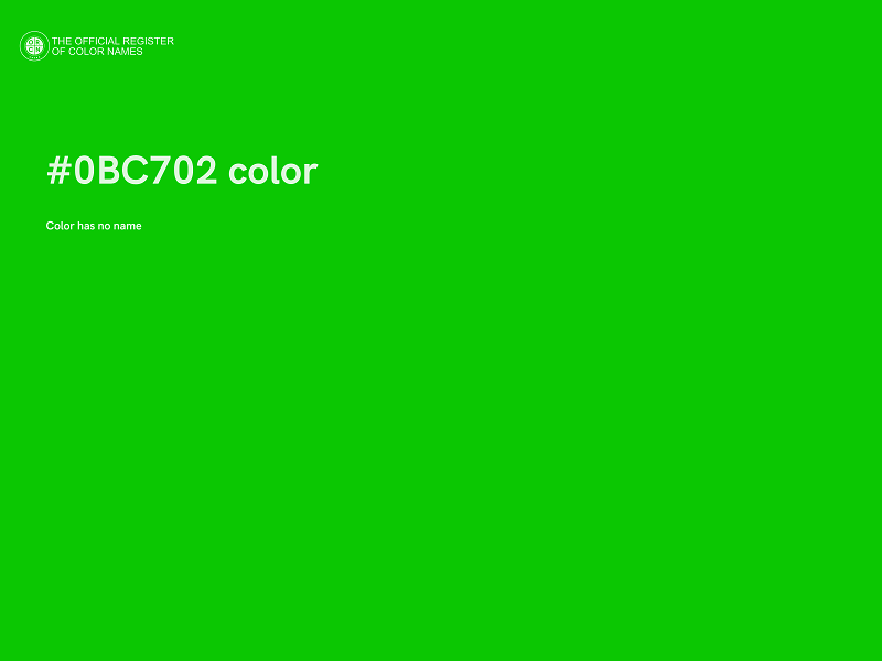 #0BC702 color image