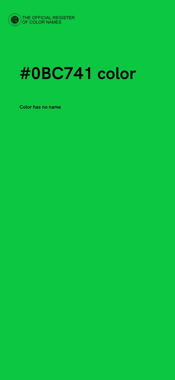 #0BC741 color image