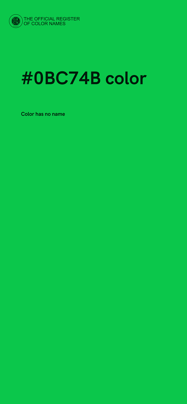 #0BC74B color image