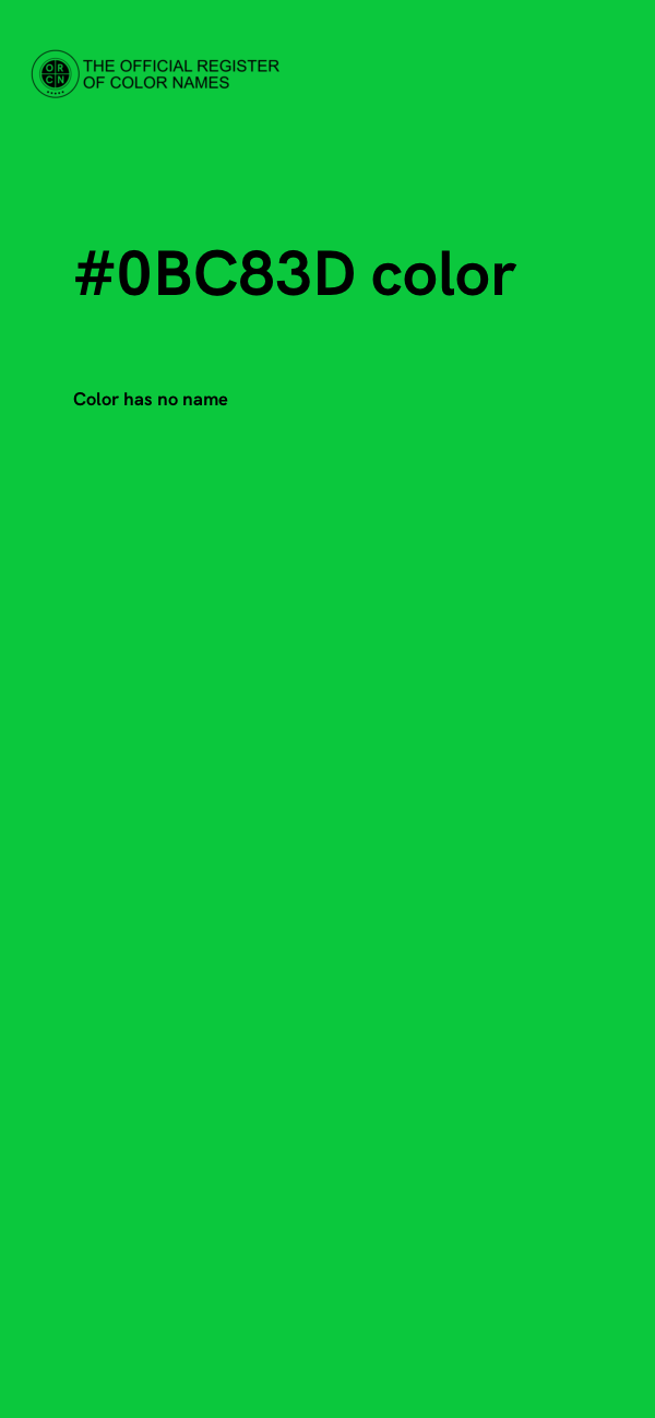 #0BC83D color image