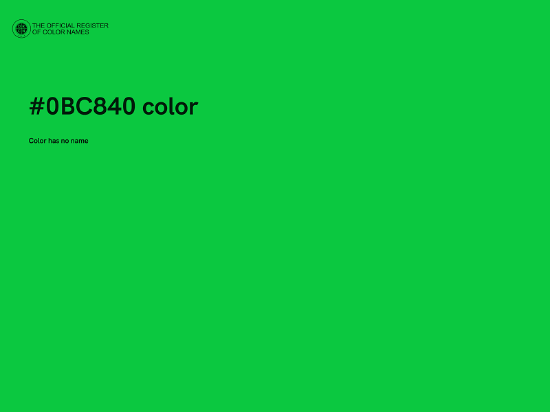 #0BC840 color image