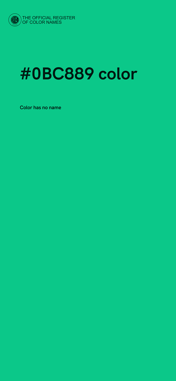 #0BC889 color image