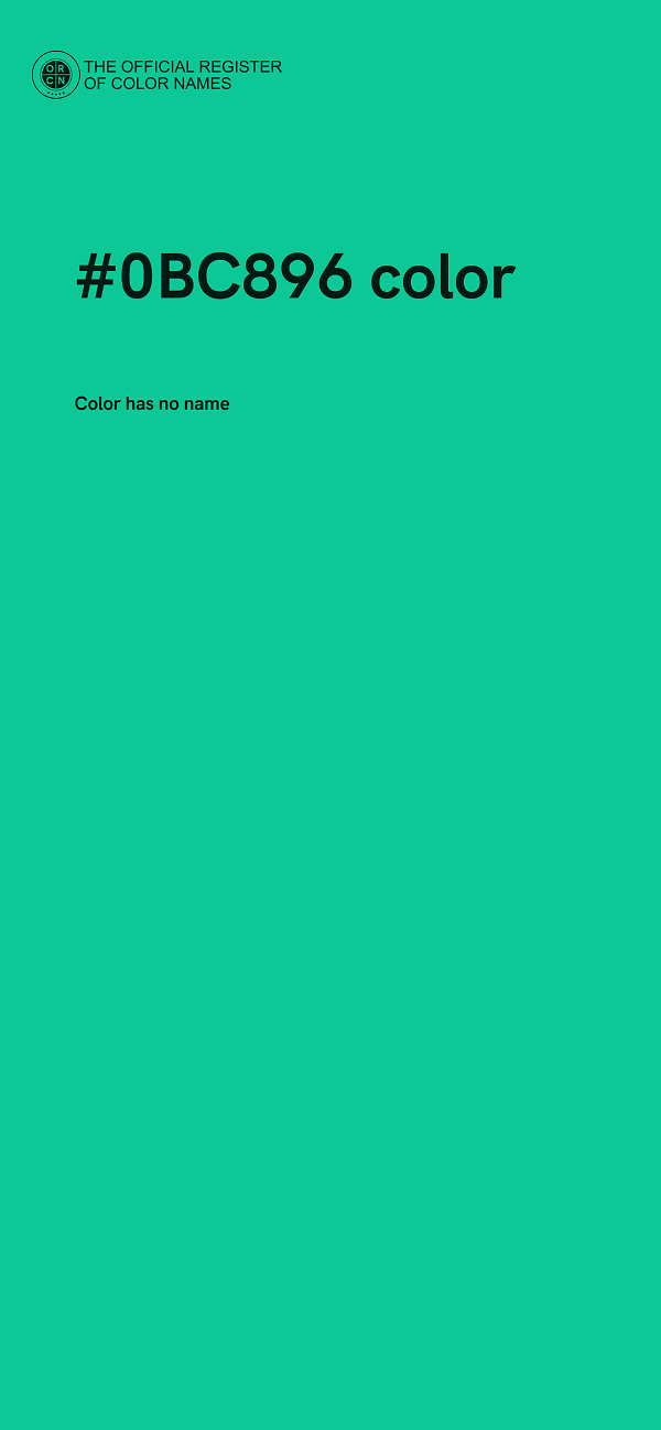 #0BC896 color image