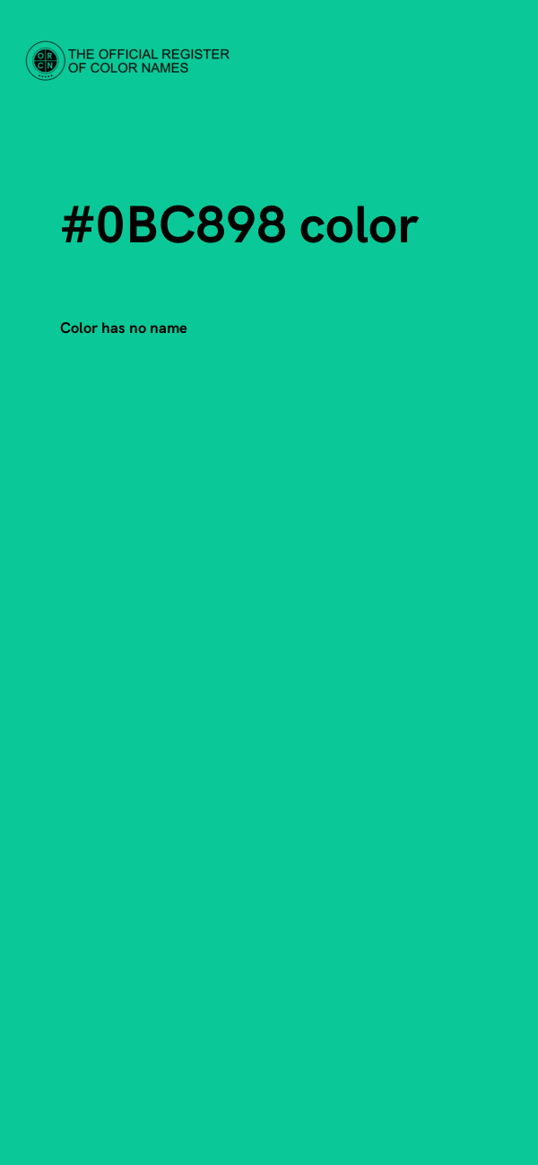 #0BC898 color image