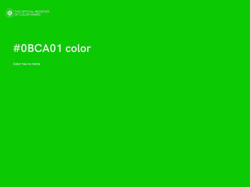 #0BCA01 color image