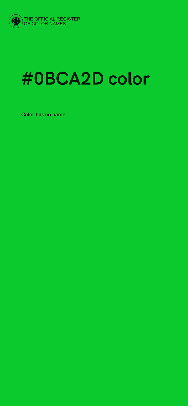 #0BCA2D color image