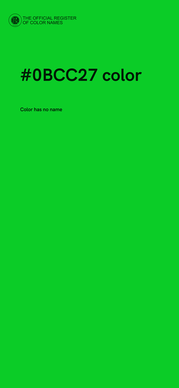 #0BCC27 color image