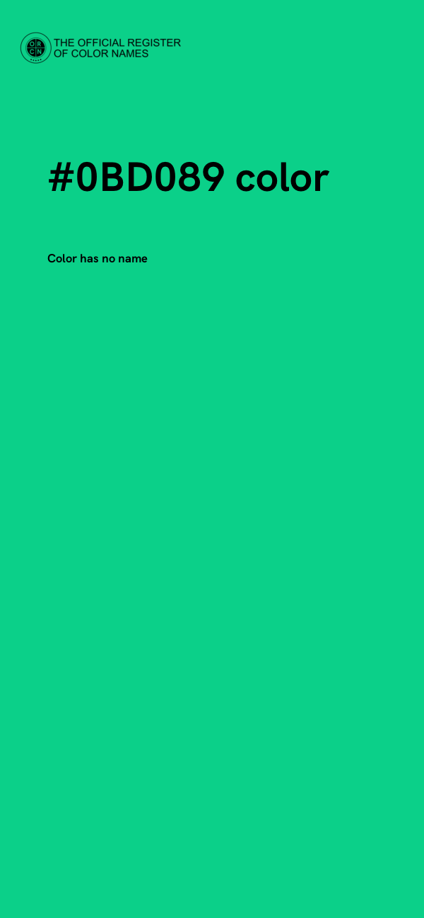 #0BD089 color image
