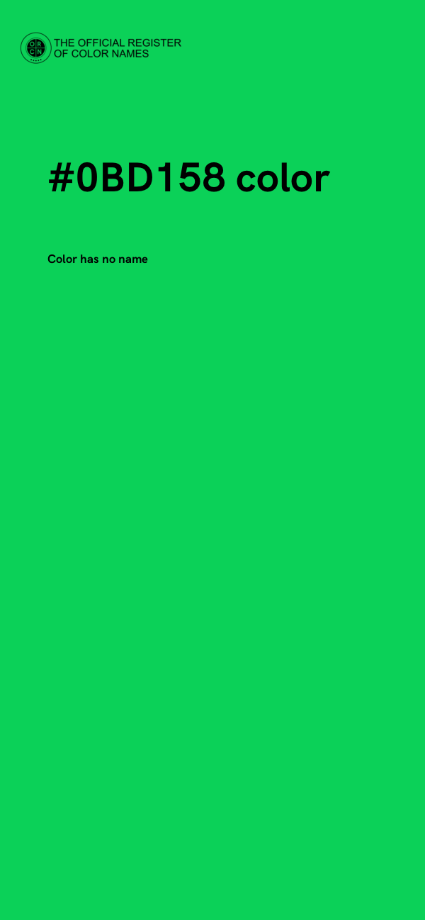 #0BD158 color image
