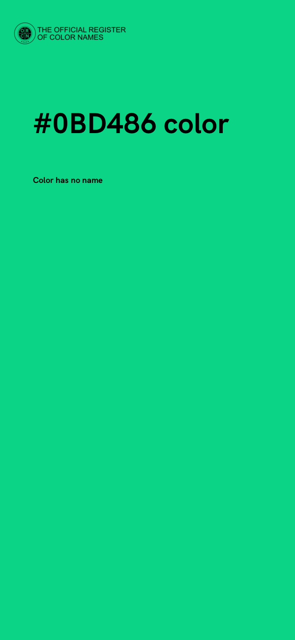 #0BD486 color image