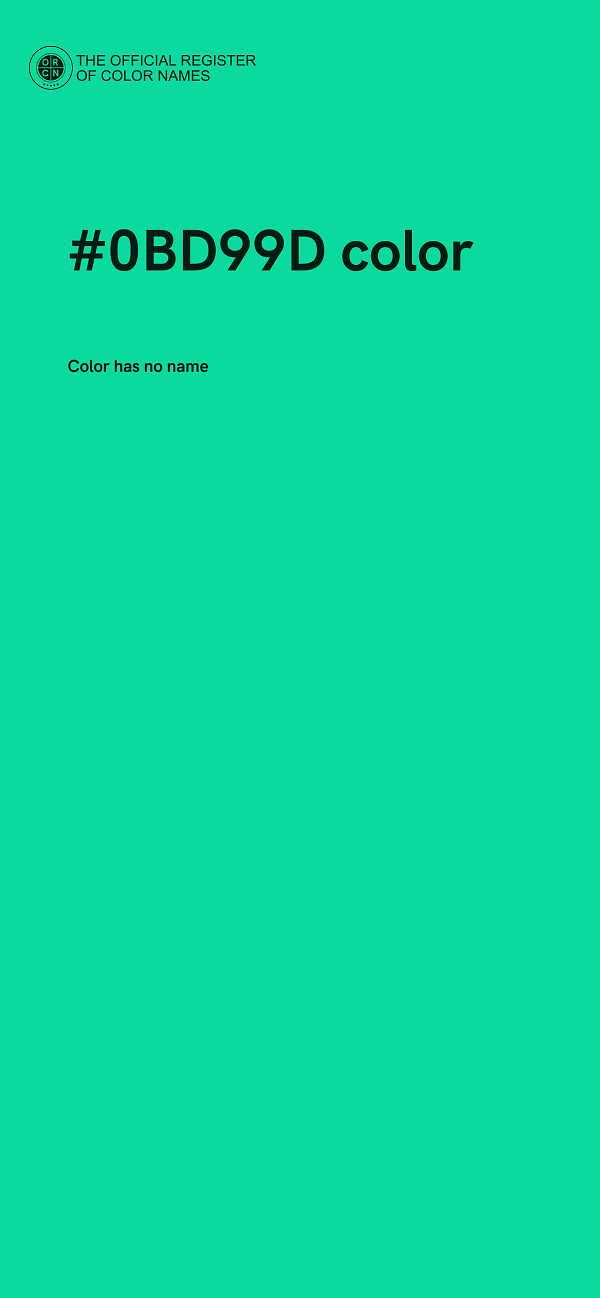 #0BD99D color image