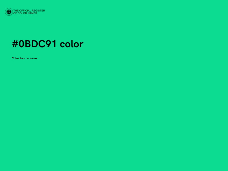 #0BDC91 color image