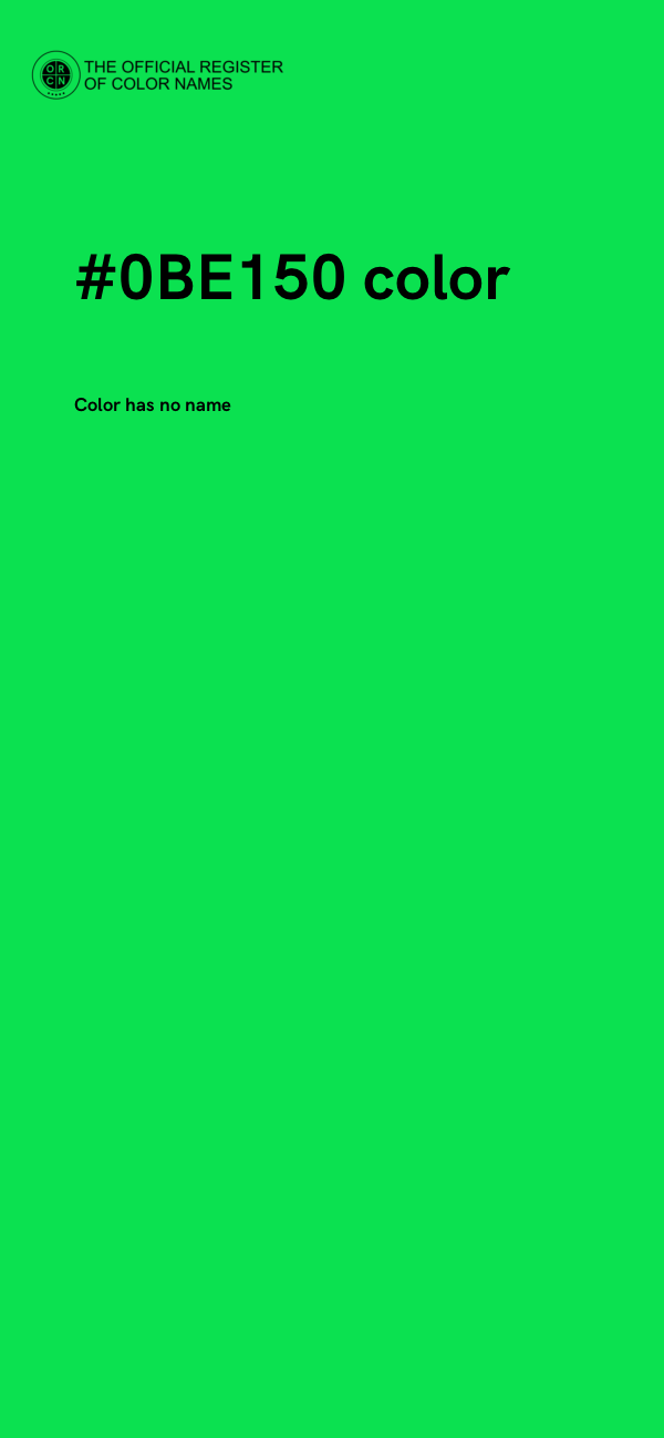 #0BE150 color image