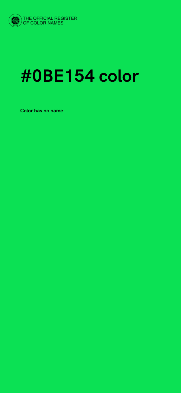 #0BE154 color image