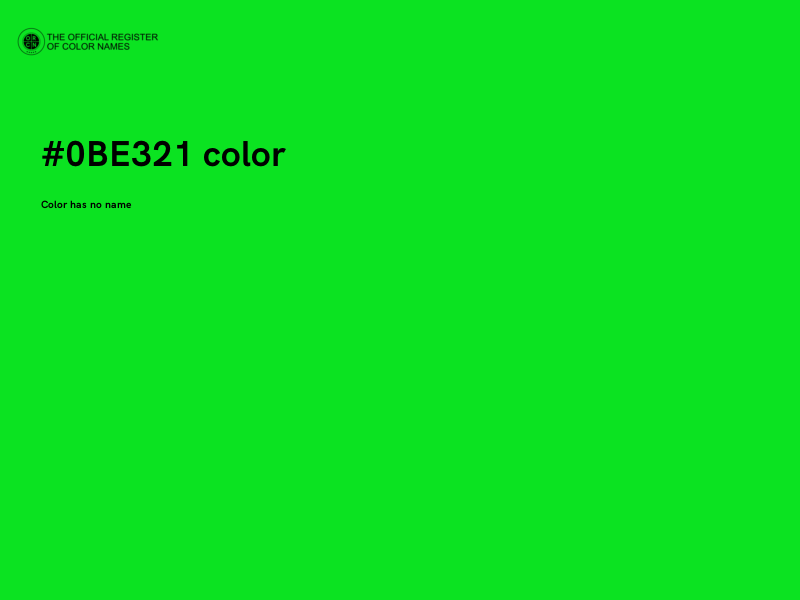 #0BE321 color image