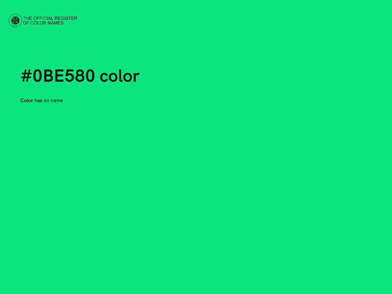 #0BE580 color image