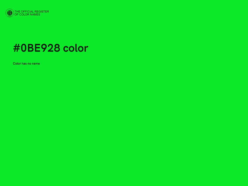 #0BE928 color image