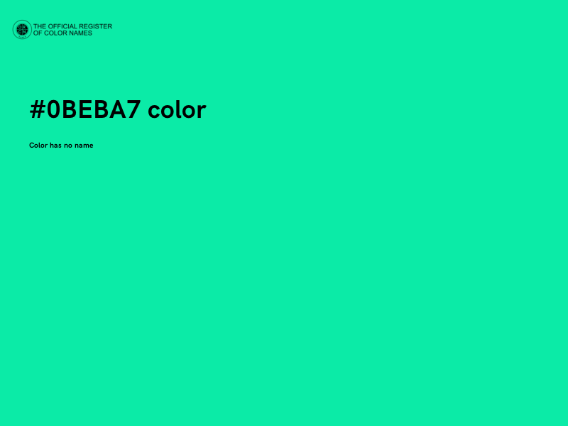 #0BEBA7 color image