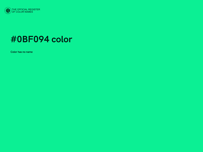 #0BF094 color image