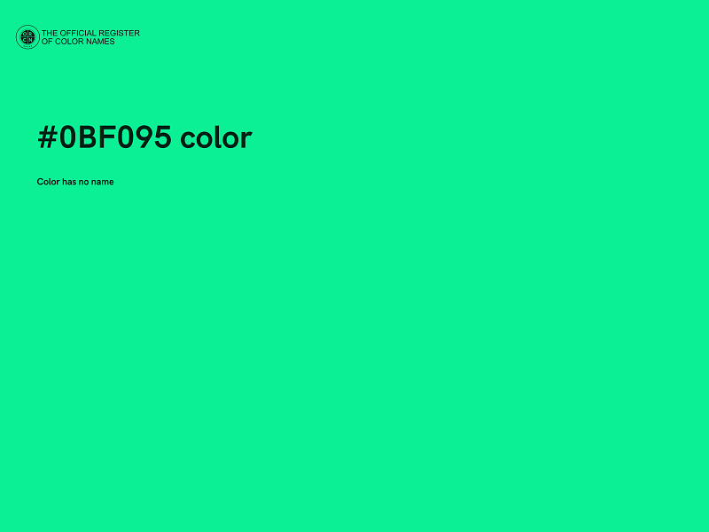 #0BF095 color image