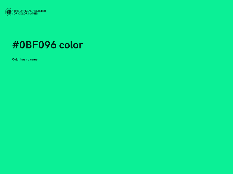 #0BF096 color image