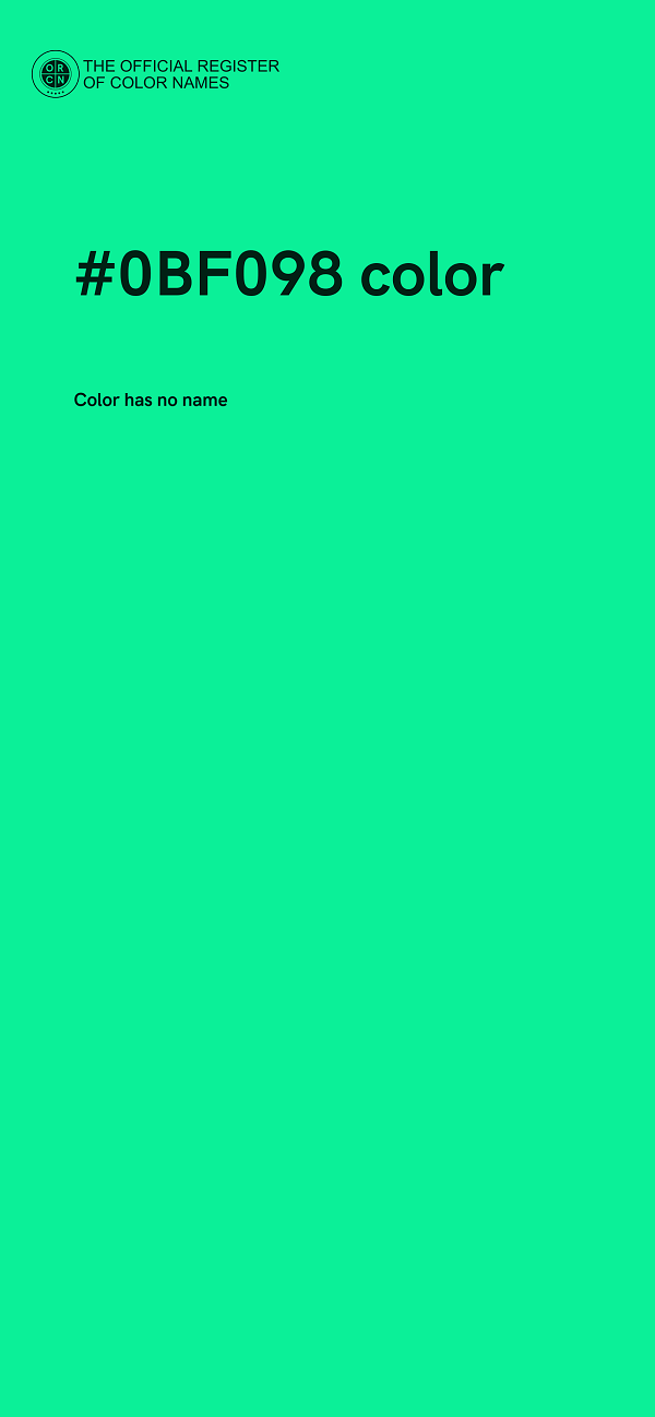 #0BF098 color image