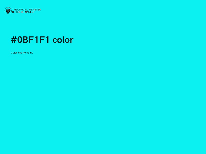 #0BF1F1 color image