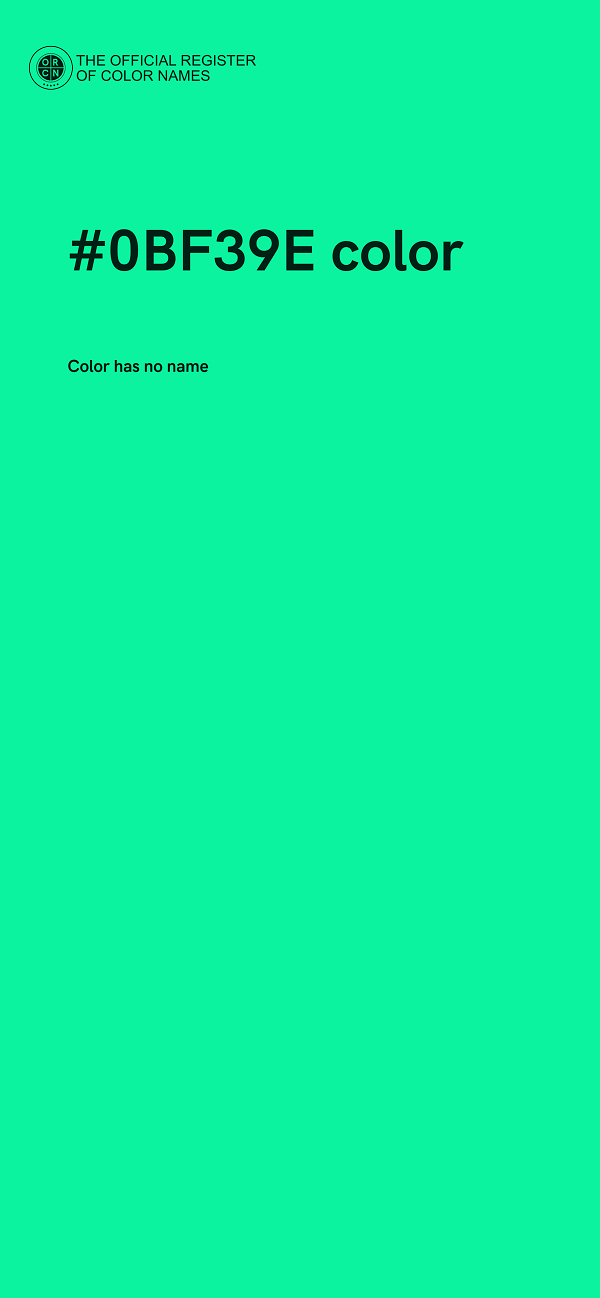 #0BF39E color image