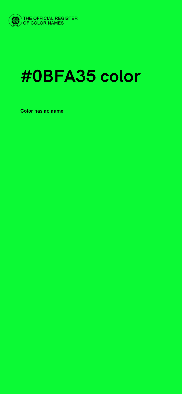 #0BFA35 color image