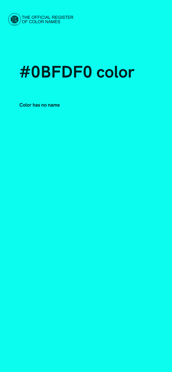 #0BFDF0 color image