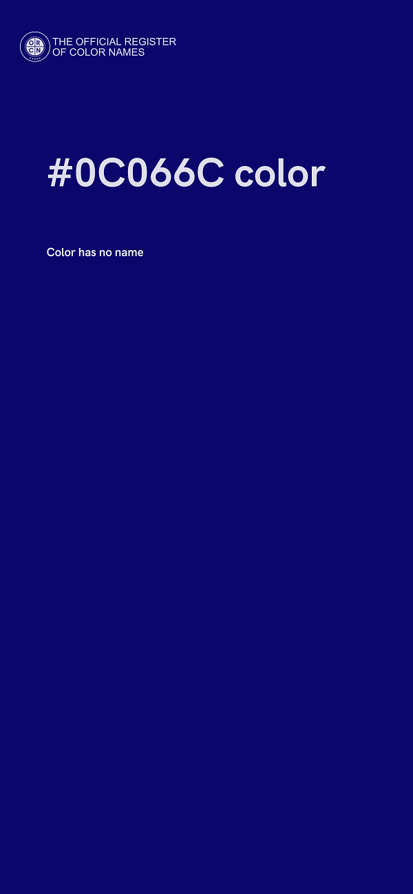 #0C066C color image