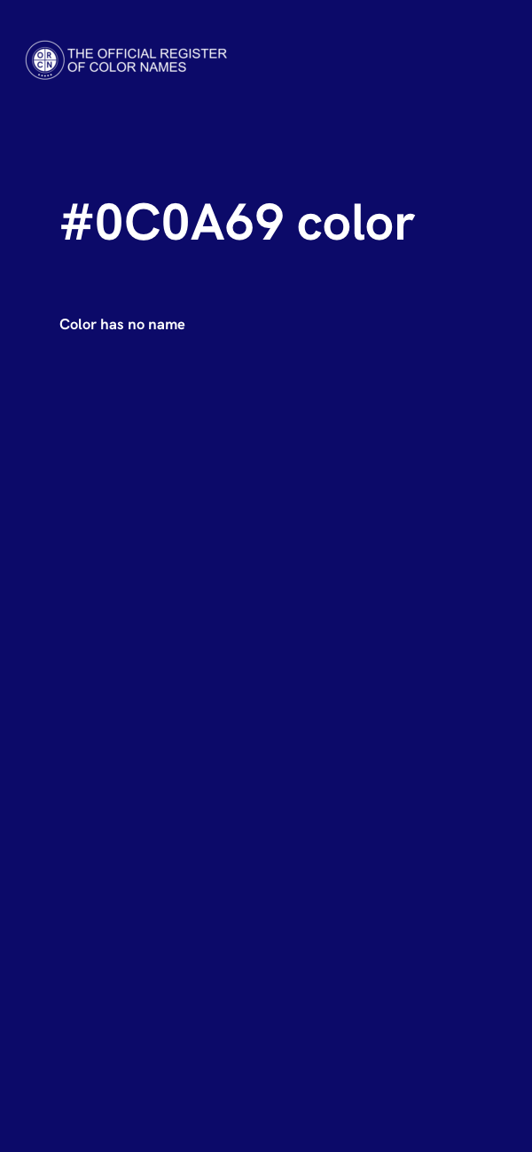 #0C0A69 color image