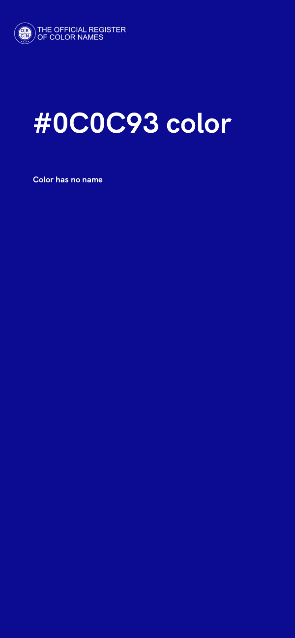 #0C0C93 color image