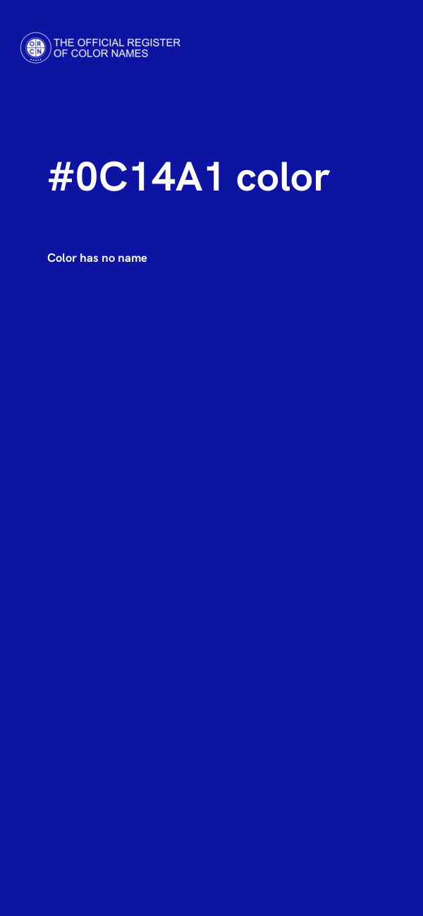 #0C14A1 color image