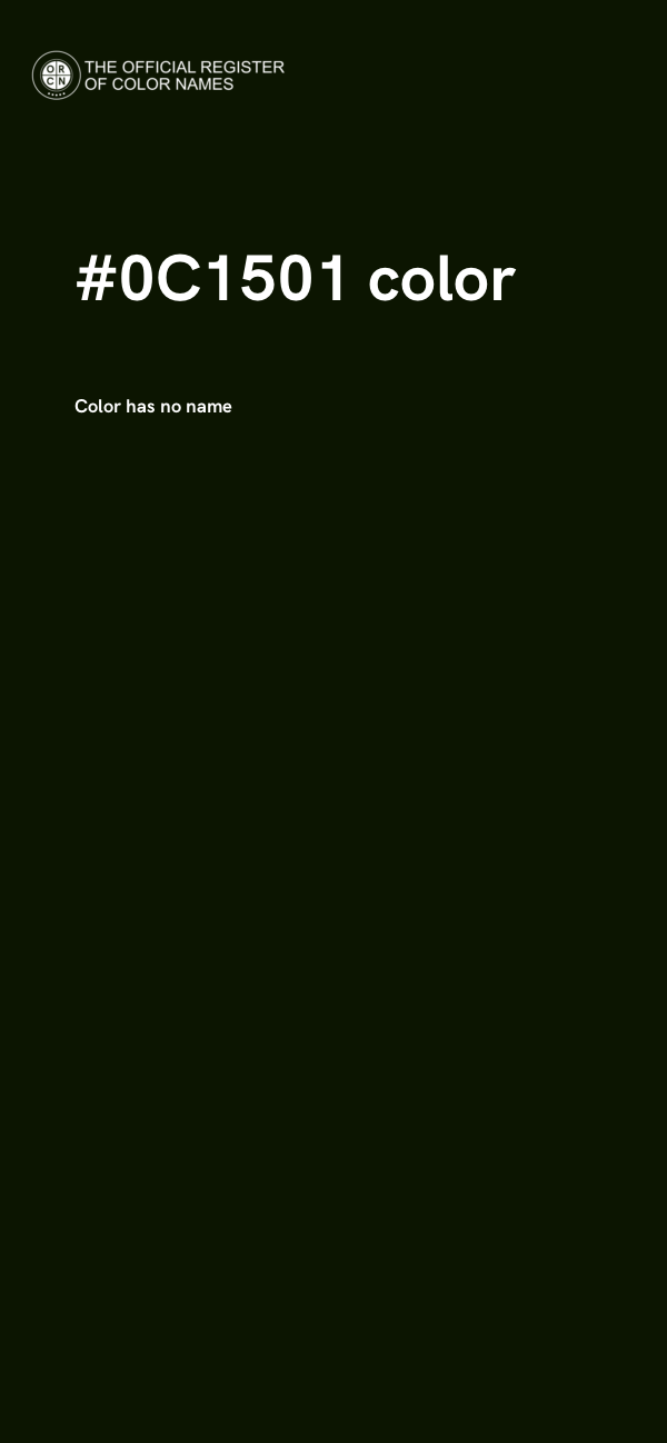 #0C1501 color image