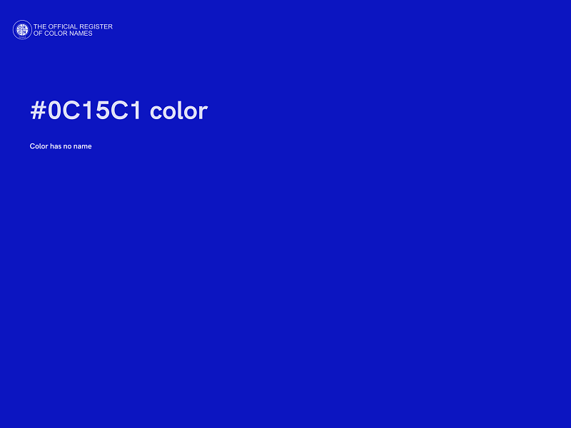 #0C15C1 color image