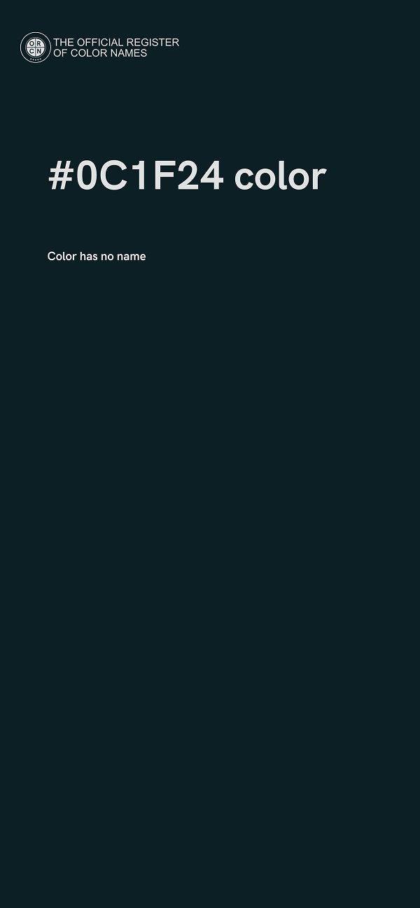 #0C1F24 color image